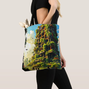 Nature Reclaims Urbanity Tote Bag