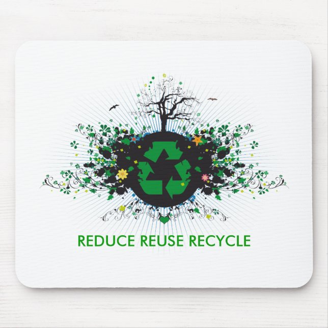 Nature Recycles Mouse Mat (Front)