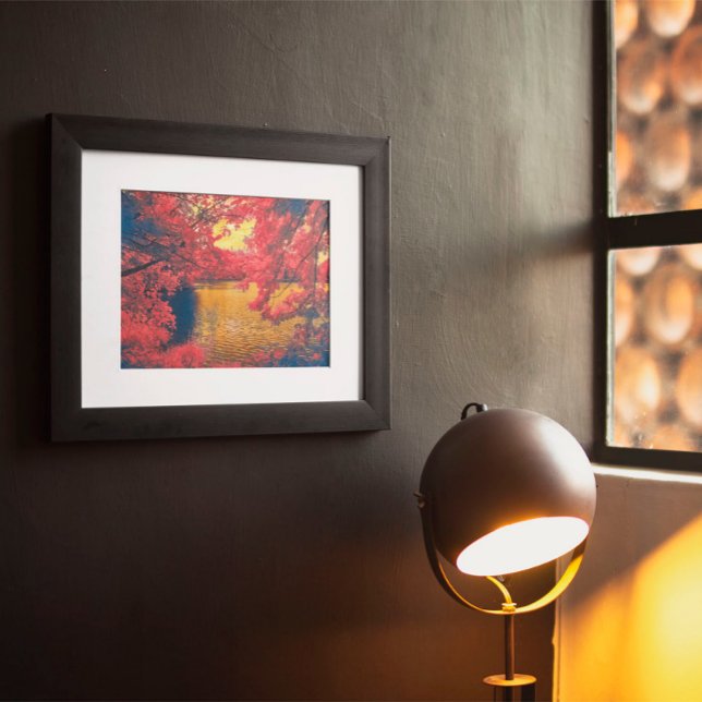 Nature Red Tree Poster (Creator Uploaded)