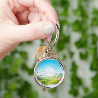 Nature’s Beauty Key Ring