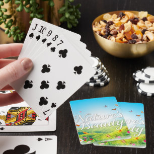 Nature’s Beauty Playing Cards