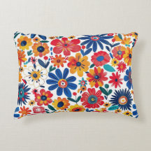 Nature’s Blooming Touch Accent Pillow