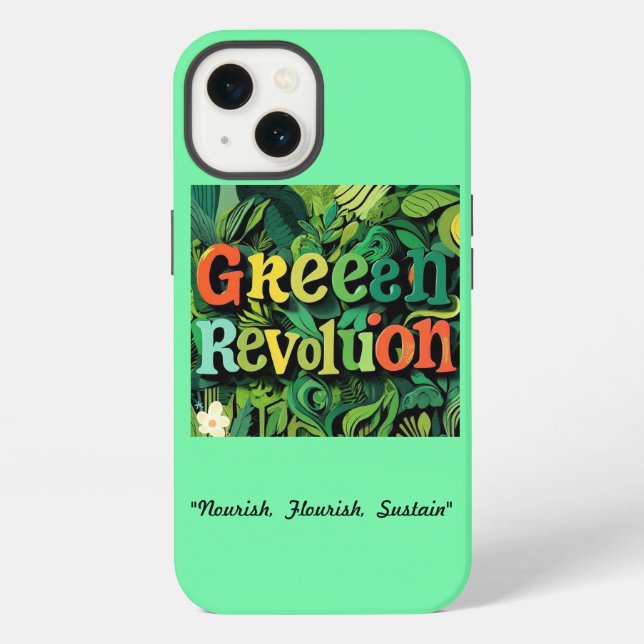 "Nature’s Bold Statement" iPhone Case (Back)