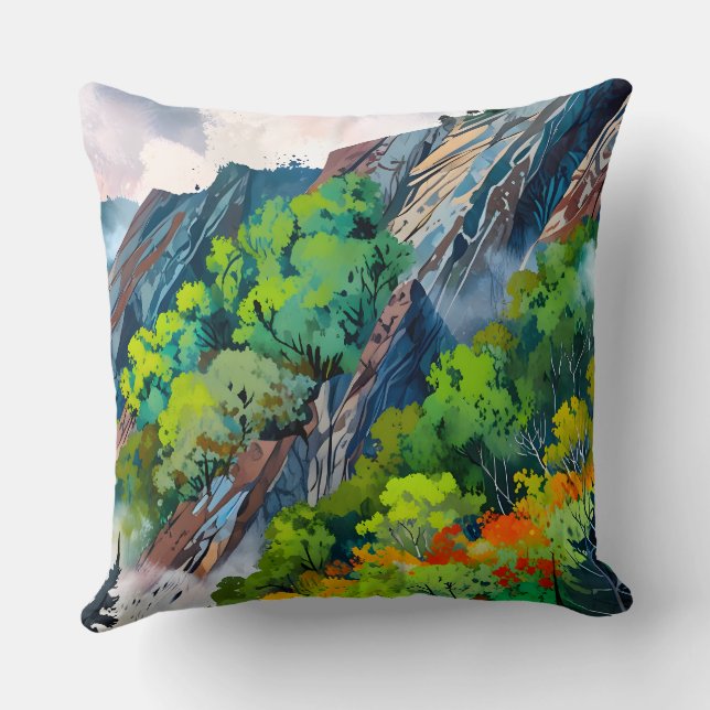 Nature’s Canvas Cushion (Back)
