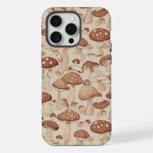 Nature’s Delight: Mushroom-Themed Artwork iPhone 15 Pro Max Case