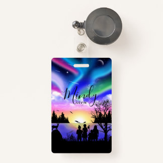 Nature’s Embrace ID Badge