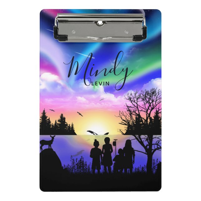 Nature’s Embrace Mini Clipboard (Front)