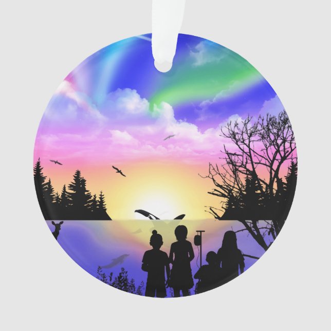 Nature’s Embrace Ornament (Front)