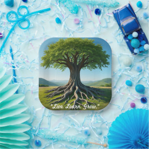 "Nature’s Eternal Symbol" Paper Plate