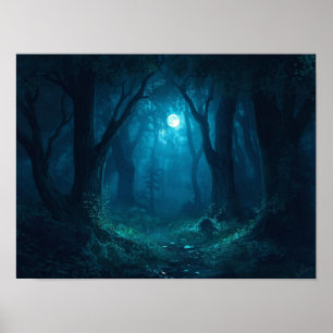 Nature’s Ethereal Cycles: A Visual Journey from Gl Poster