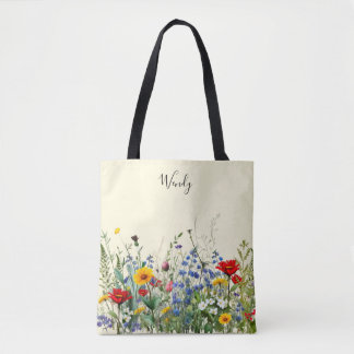 Nature’s Garden Personalised Tote