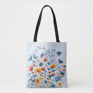Nature’s Garden Personalised Tote Bag