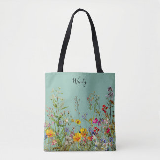 Nature’s Garden Personalised Tote Bag