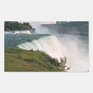 Nature’s Glory: Niagara Falls Rectangular Sticker