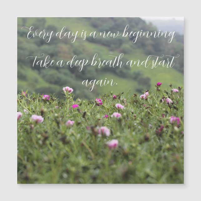 Nature’s Inspiration Motivational Custom (Front)