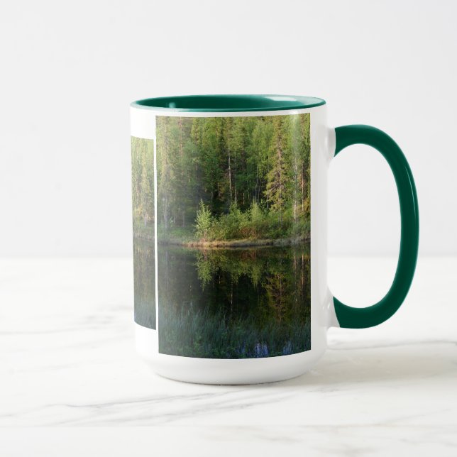 Nature’s Reflections mug - choose style, colour (Right)