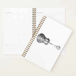 Nature’s Song: Forest Landscape Guitar Art Planner