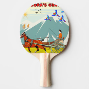 Nature’s Splendour, Enhanting Harmony  Ping Pong Paddle