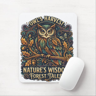 Nature’s Wisdom – Inspiring for Earth & Soul Lover Mouse Mat