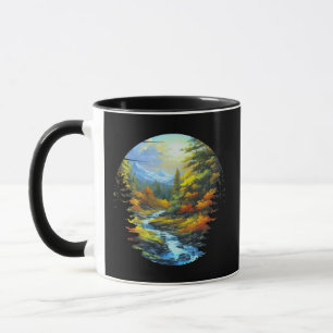 Nature scenery mug