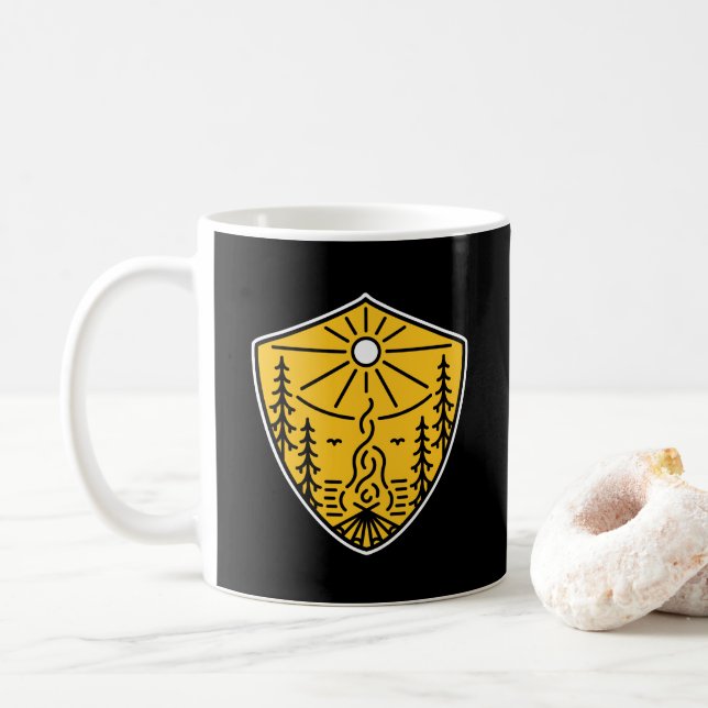 Nature Shield Coffee Mug (With Donut)
