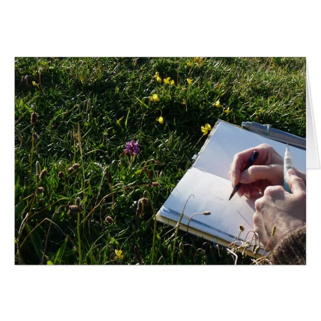 "Nature Sketching" (Front Horizontal)