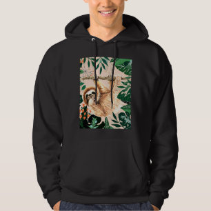Nature Sloth Slow Down Hoodie