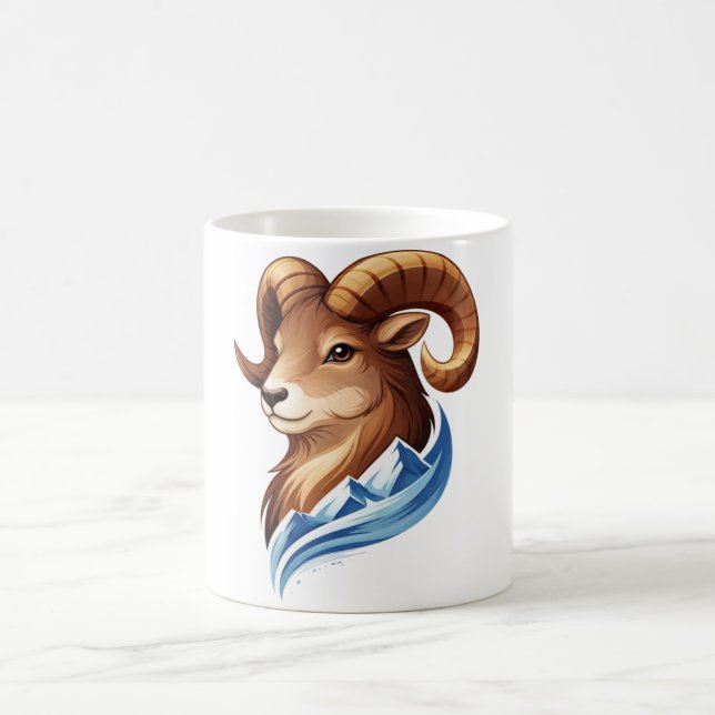 Nature Spirit Illustration Coffee Mug (Center)