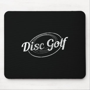 Nature Sports Uni-adults Black Disc Golf Vintage P Mouse Mat