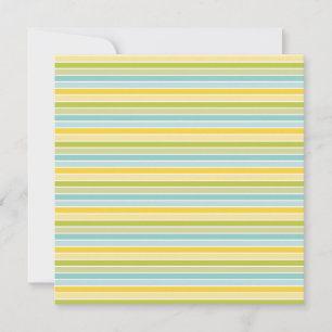 Nature Stripes Invitation