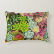 Nature succulent texture Accent Pillow 12"x16"