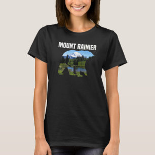 Nature Summer Vacation Mount Rainer National Park  T-Shirt