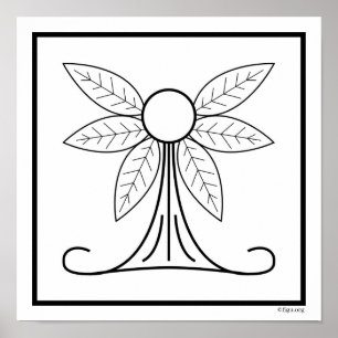 Nature Symbol Poster