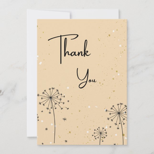 Nature Thank You Card (Front)