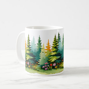 nature-themed mugs! From serene forests  Coffee Mug