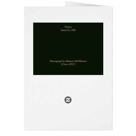 Nature thrives in Santa Fe, NM Card