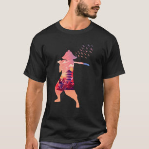 Nature Traditional Warrior Samurai Japanese T-Shirt