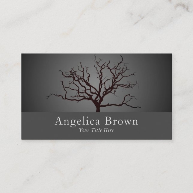 Nature - Tree Business Card (Front)