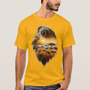 "Nature Unleashed: The Tiger's Realm" T-Shirt