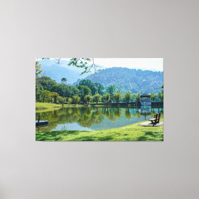 Nature View Stretched Canvas Print (Front)