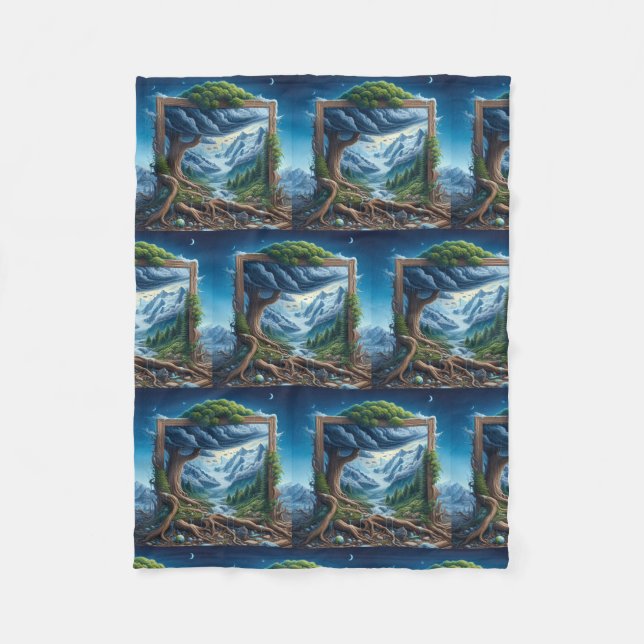 Nature Views Fleece Blanket (Front)