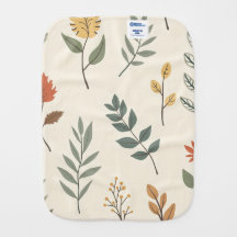 Nature Vintage Burp Cloths