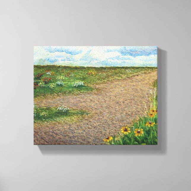 Nature walk canvas print (Front)