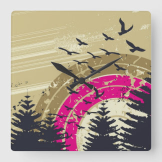 Nature Walk - Wall Clock
