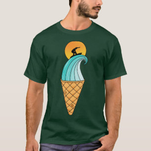 Nature Wave Ice Cream T-Shirt