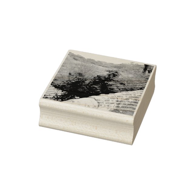 nature way of impersonating animals rubber stamp (Stamp)