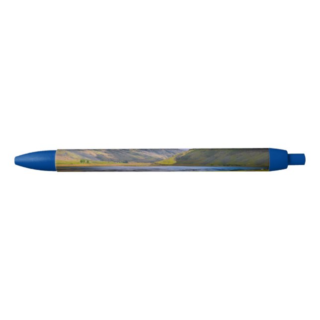 nature wiew,mountain blue ink pen (Front)