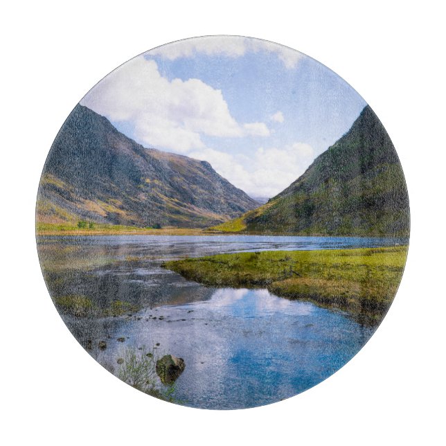 nature wiew,mountain cutting board (Front)