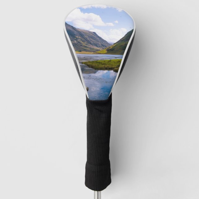 nature wiew,mountain golf head cover (Front)