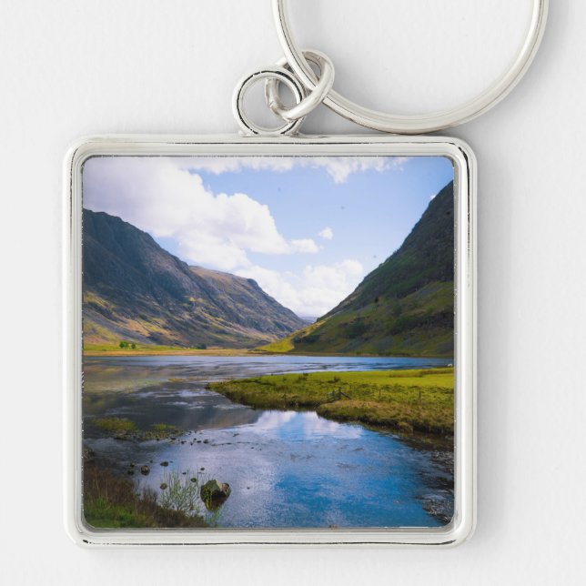 nature wiew,mountain key ring (Front)